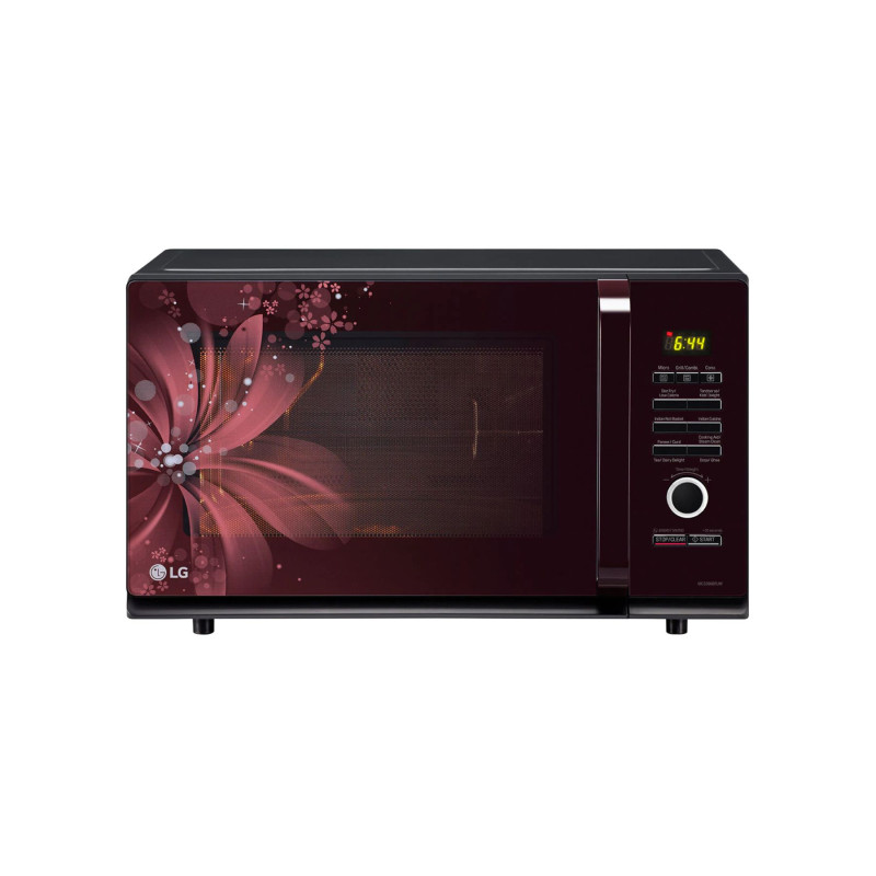 LG 32 L Convection Microwave Oven  (MC3286BRUM, Black)