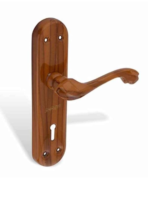 Shrida 507 alloy steel polished mortise lock set with 3 keys