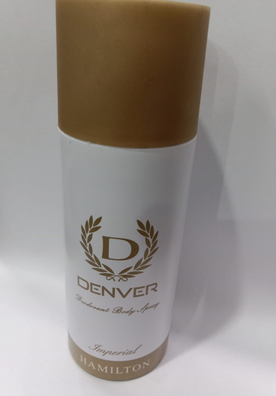 Denver Hamilton Deodorant Body Spray, Imperial For Men, 165Ml