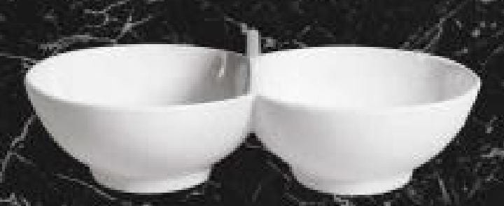 Servwell Tableware Pickle Bowls Twin Pickle Bowl