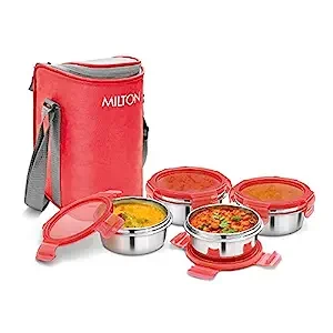 Milton Cube 4 Lunch Box, 300 ml, Set of 4