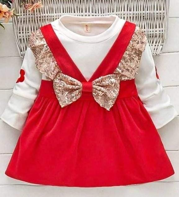 9 To 18 Month Baby Stylish Frock