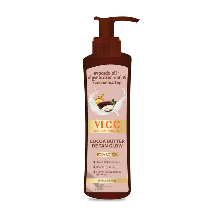 VLCC Cocoa Butter De Tan Glow Body Lotion 400ml