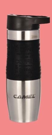 Camel Voyage Stopper Lid With Clipper Function Of 480ml