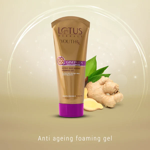 Lotus Herbals YouthRx Active Anti Ageing Foaming Gel 100g
