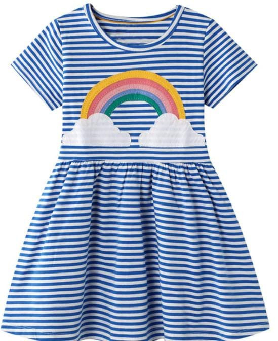 Girl's Knee-Length Dress Frock(4 years)