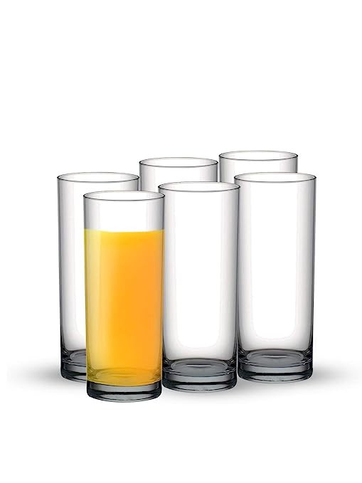 Ocean Fine Drink  long Drink Glass Set, 485ml, Set of 6