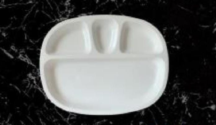 Servewell Dinnerware Partition plates 4 Part Dosa Plate