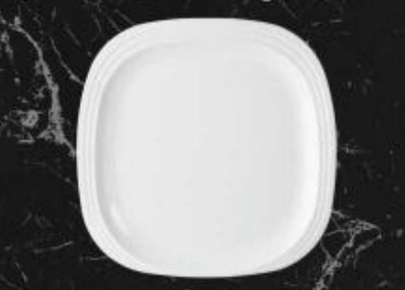 Servewell Dinnerware Bon Bon Square Plates Pack Of 3