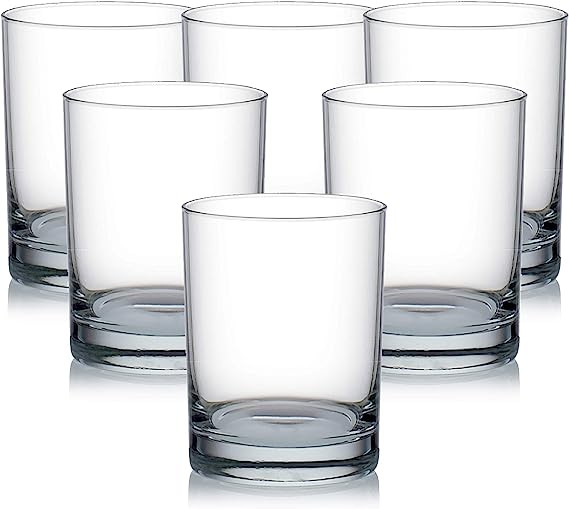 Ocean  Drink Tumbler San Marino Rock Glass, Pack Of 6, Clear, 385 Ml, B00414