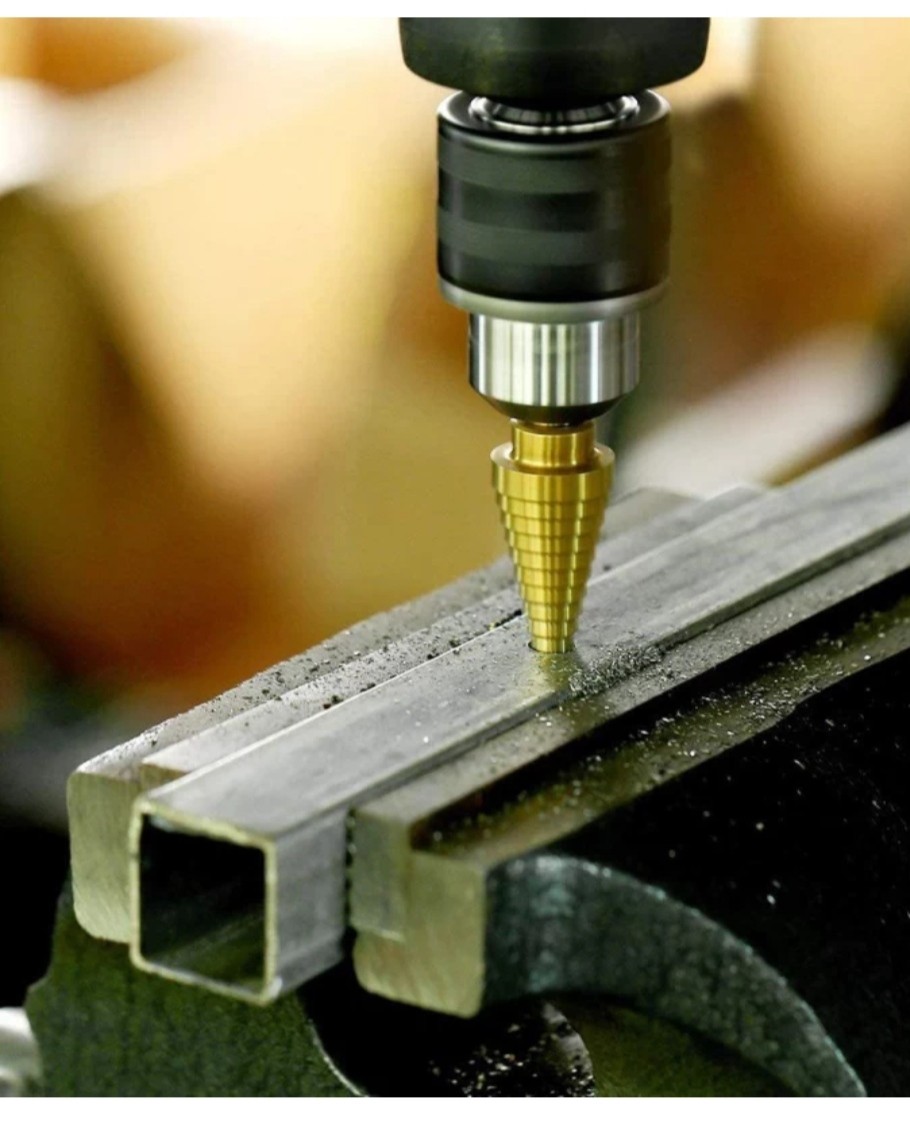 Makita Step Drill Bit Straight Titanium 4-12mm