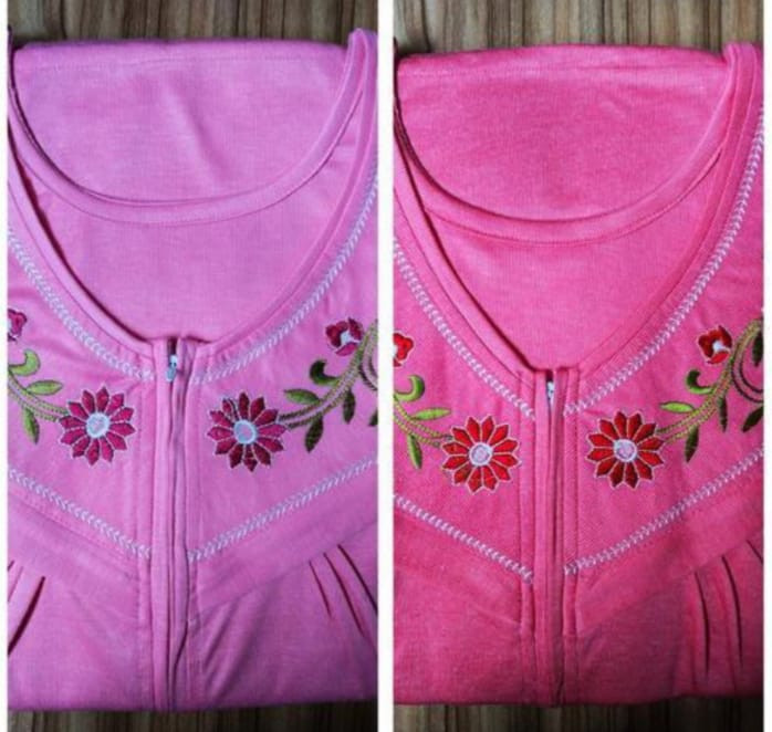 Baby Feeding Maternity Nighty Nightdress Gown Pack of 2