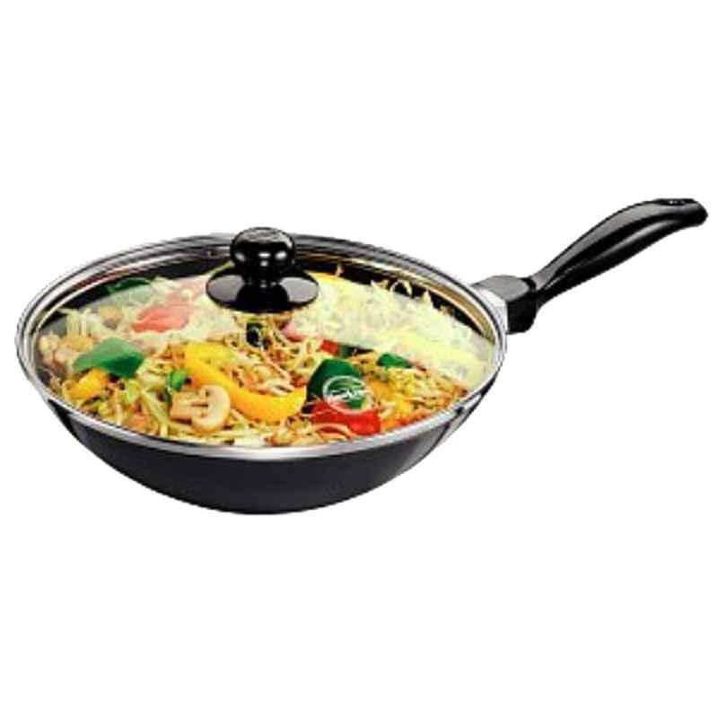 Hawkins Futura 2L 26cm Nonstick Deep Fry Pan with Glass Lid, NDL 20G