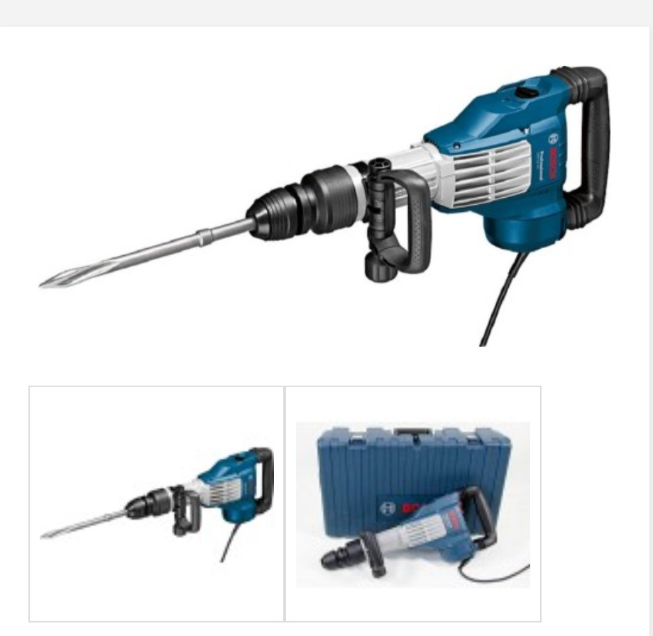 Bosch Demalition Hammer 11kg GSH 11 VC Professional (Auxillary Handle)