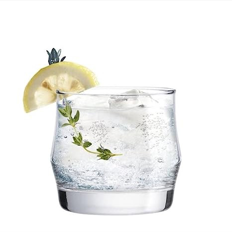 Ocean Drink Tumbler  Scirocco Rock, 340ml, Transparent,Set Of 6