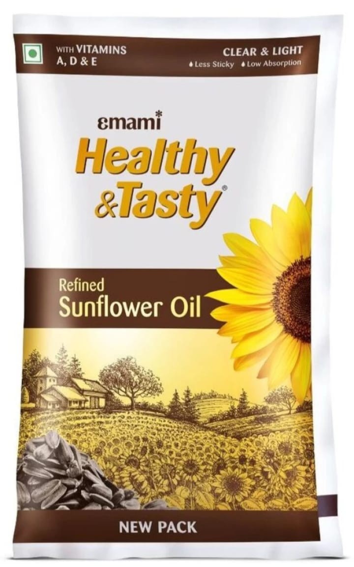 Emami Healthy and Tasty Sunflower Oil(1ltr)