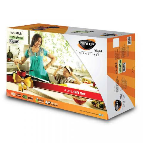 BAJAJ ASPA NON-STICK GIFT SET SAGS 05 FWKRWL