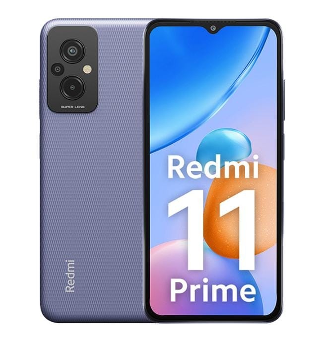 Redmi 11 Prime (128 GB Storage & 6 GB RAM) Colour Peppy Purple