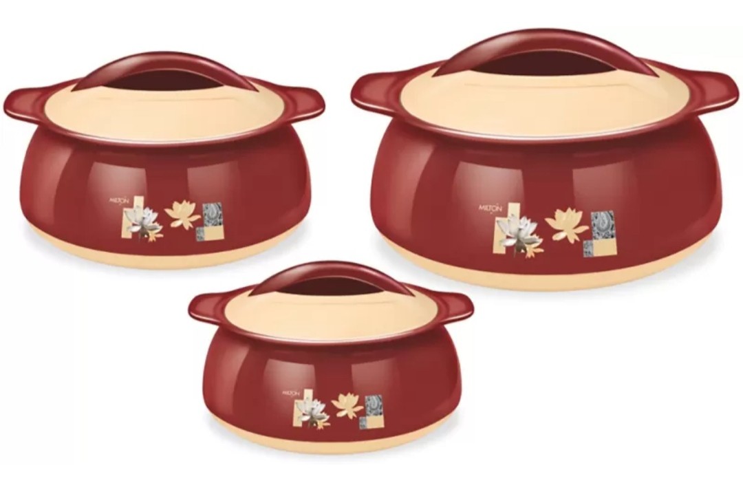 Milton Delish Casserole 3Pcs Set(1000/1500/2500ml)