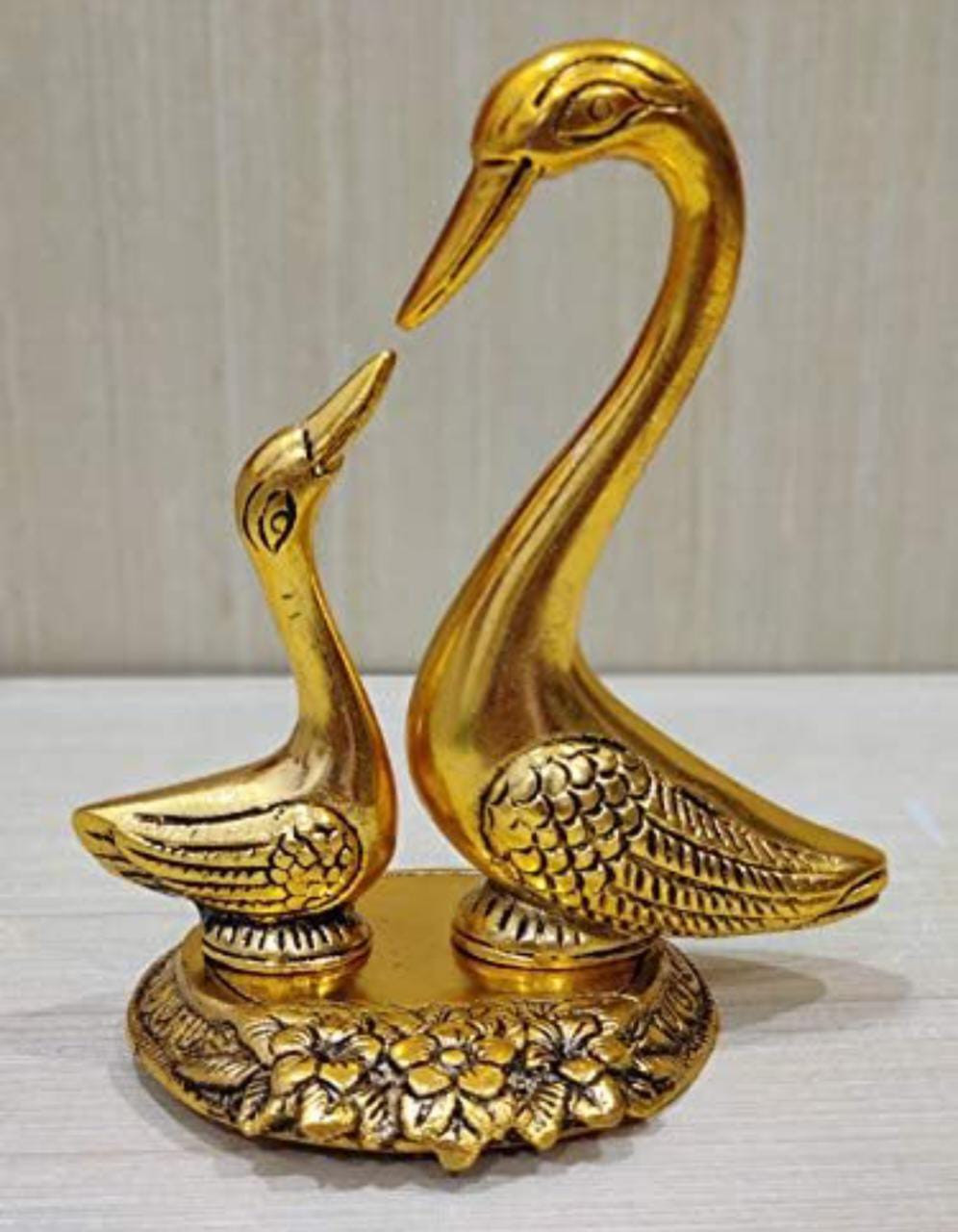 Gold plated matel duck/Gift item