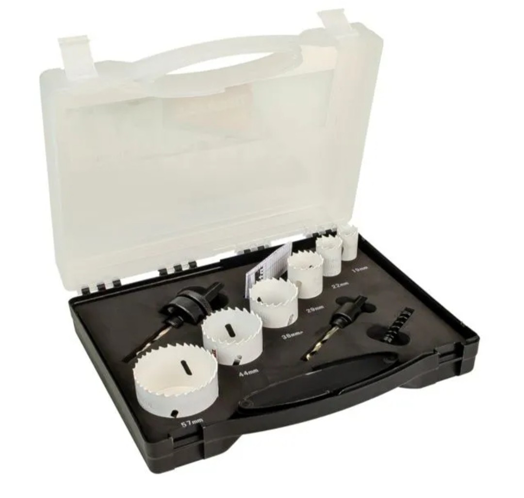 Makita Bim Hole Saw 6pc Set (19, 22,29,38,44&75mm)