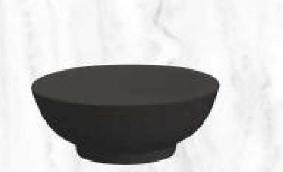 Servewell Matte Dinnerware Swirl  Serving Bowl