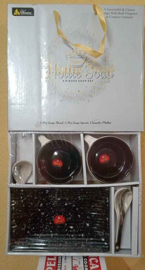 Ceramic Soup Bowl Set