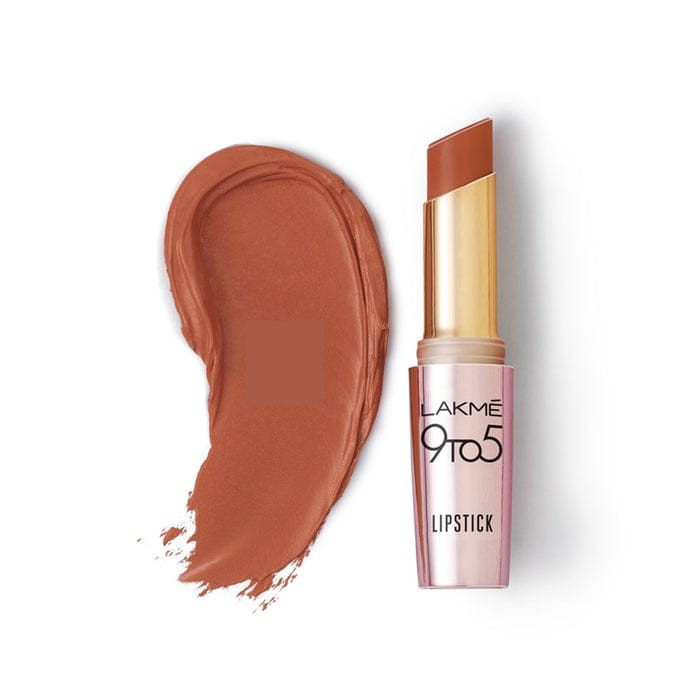 Lakme 9 To 5 Primer + Matte Lip Color (Caramel latte)