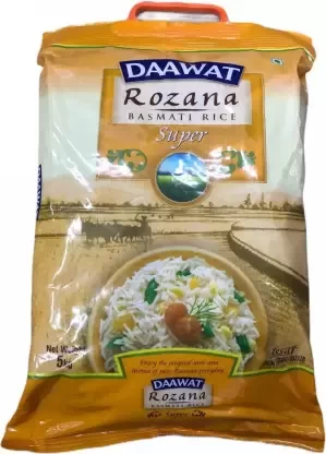 Daawat Rozana Super Basmati Rice   (5 kg)
