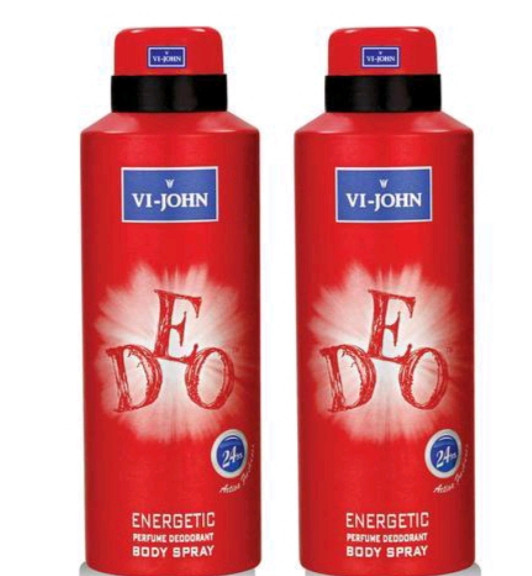 VI-John Energetic Deo Long Lasting150ml pack of 2
