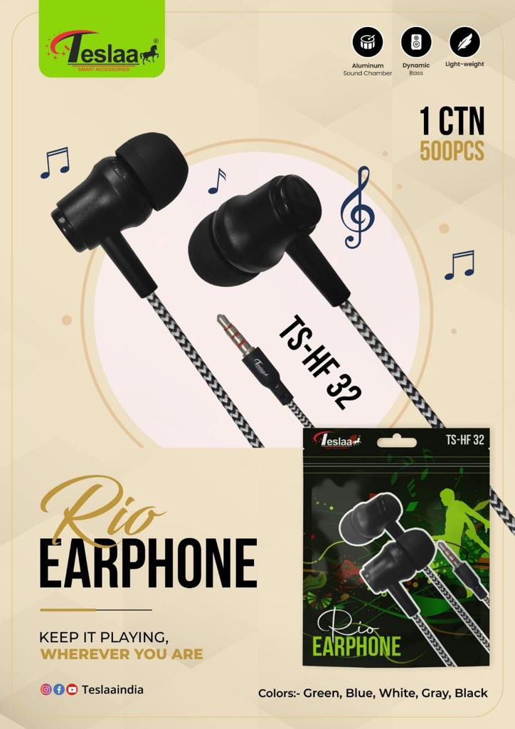 Teslaa TS-HF 32 Rio Earphone