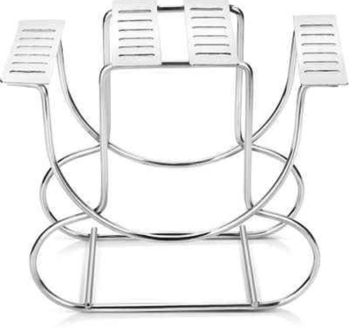 Steel Empty Cutlery Holder Case (24 Pieces) Silver