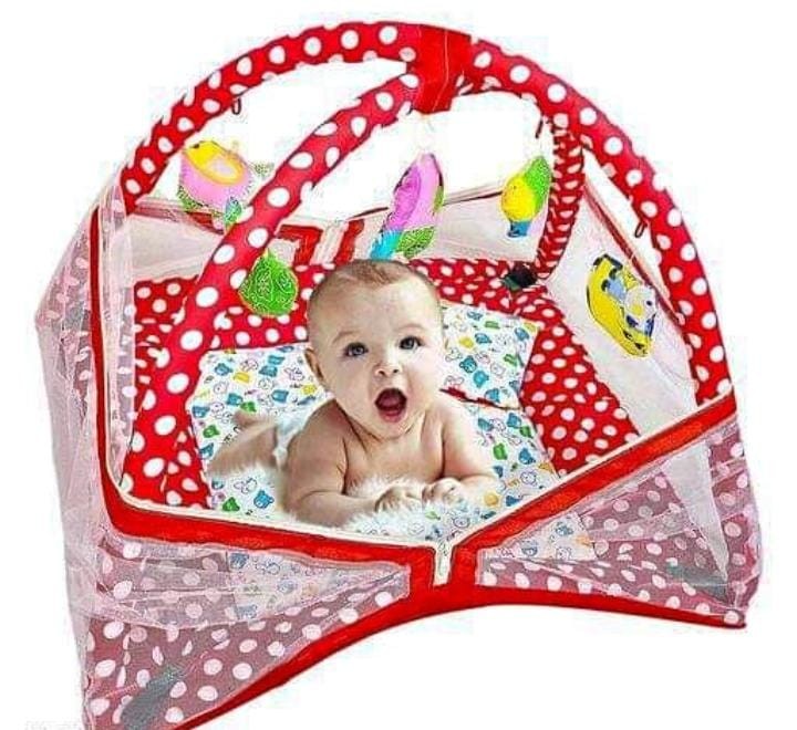 Baby Sleeping Bed With Mosquito Protection Net
