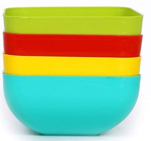 Plastic Bowl/Plastic 4pc Bowl Set