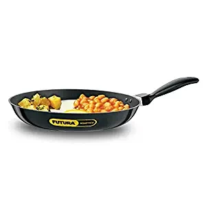 Hawkins Futura  Frying Pan, Non Stick Fry Pan, Big Frying Pan, Black