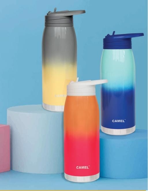 Camel Spark Leak proof Insulated Lid Condensation Free Of 1000ml