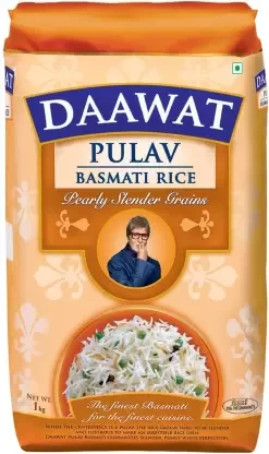 Daawat Pulav Basmati Rice 1 kg