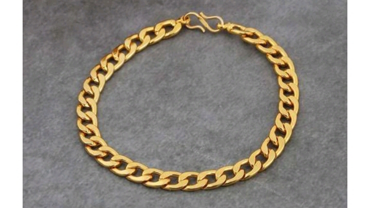 Gold Plated Bracelet For Men