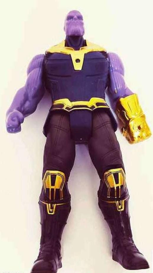 Super Hero Toy With Led Function.