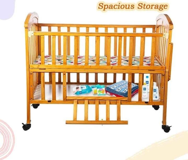 Baby Cot bed/ Pine Wooden Material