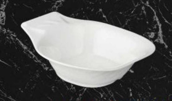 Servewell Peach White Bowl Pack Of 3