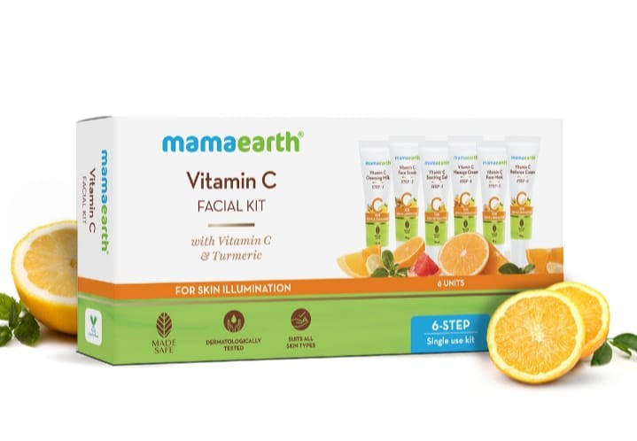 MamaEarth Vitamin C Facial Kit