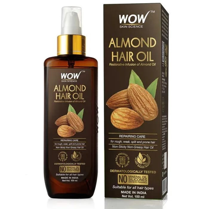 WOW Almond Hair Oil (100ml)