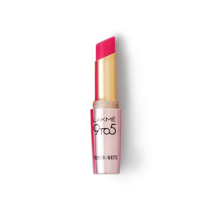 Lakme 9 To 5 Primer + Matte Lip Color (Ruby Rush)