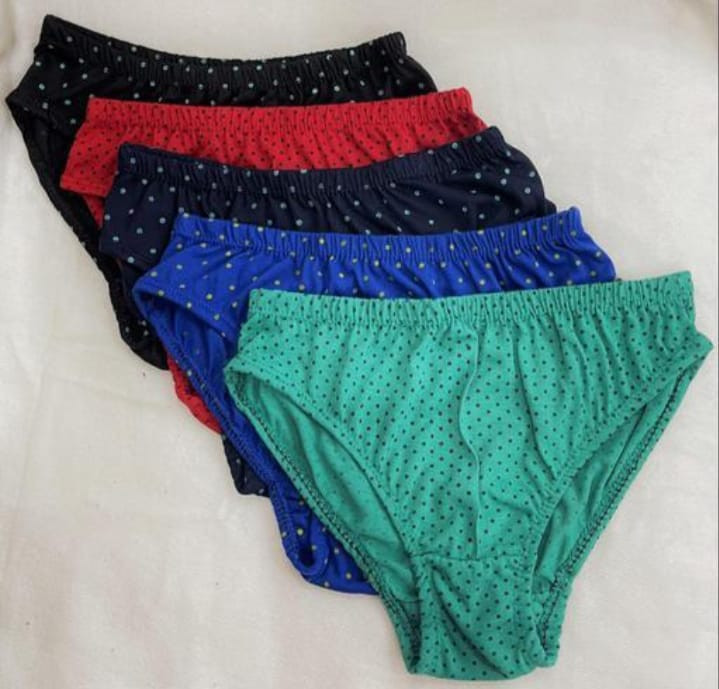 Women's Dotted Panty Cotton Hipster Panties