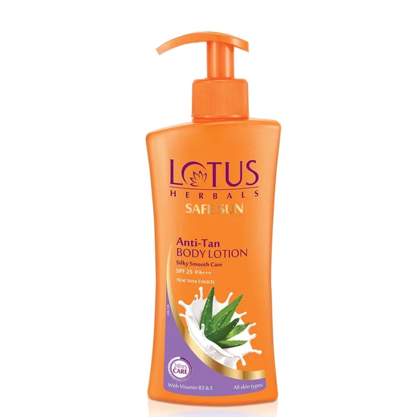 Lotus Herbal Safe Sun Anti-Tan Body lotion SPF-25
