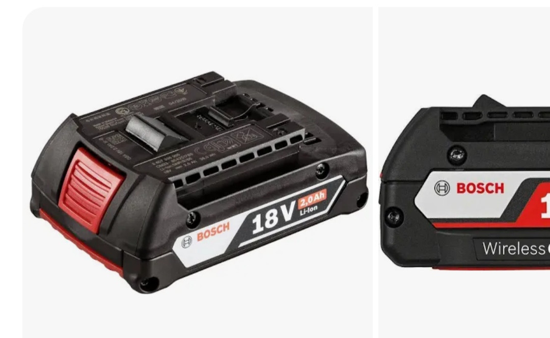 Bosch Battery GBA 18 V 2.0 Ah Professional