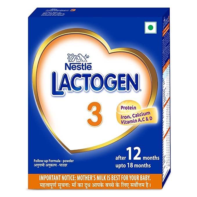 Nestlé LACTOGEN 3 Follow-Up Infant Formula Powder (After 12 months), Stage 3