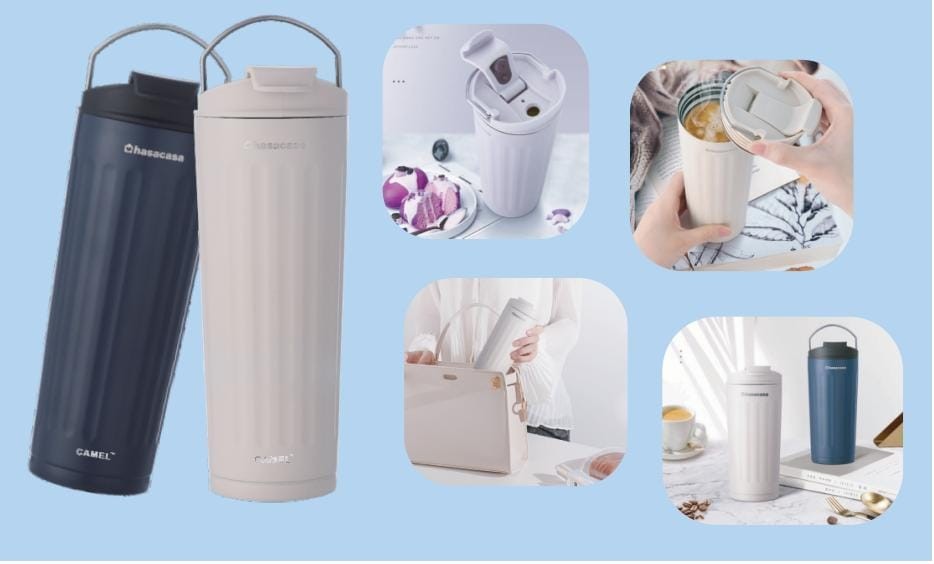 Camel Quickflip Stainless Steel Lid With SS Handle