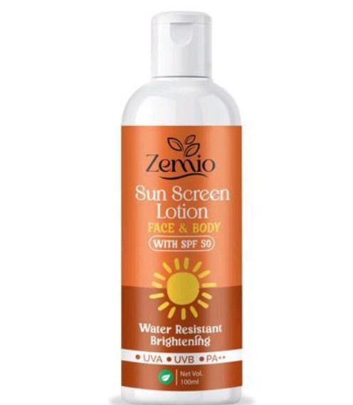 Zemio Herbals Safe Sun Uv Protect Face & Body Lotion SPF 50